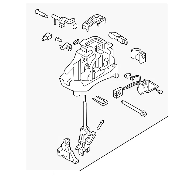 Shifter Assembly - Kia (46700-C5560)