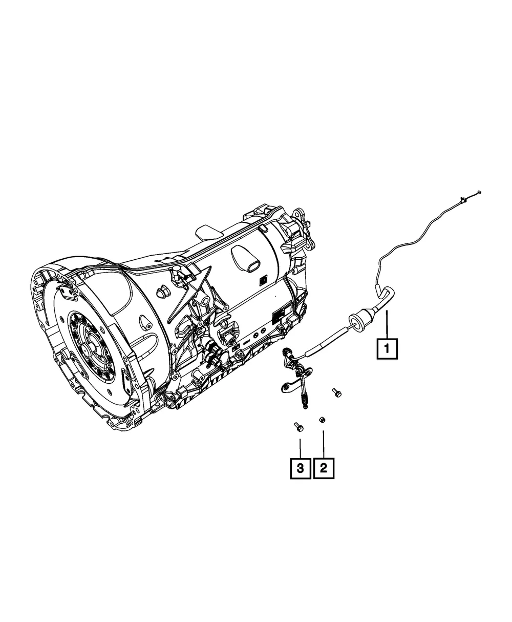 Automatic Transmission Cable - Mopar (4670705AA) - view 8