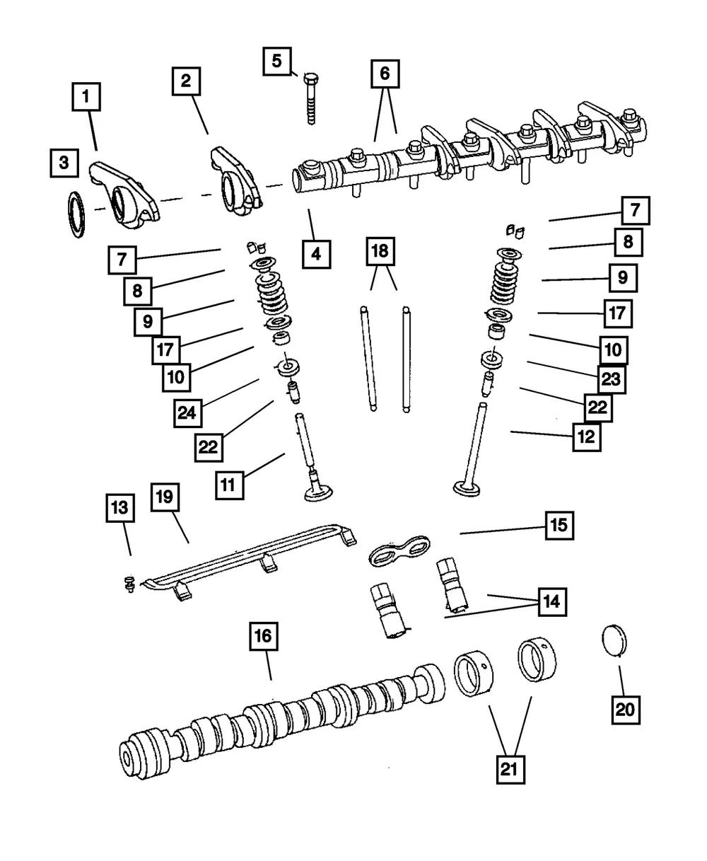 Camshaft Plug - Mopar (4694337) - view 4