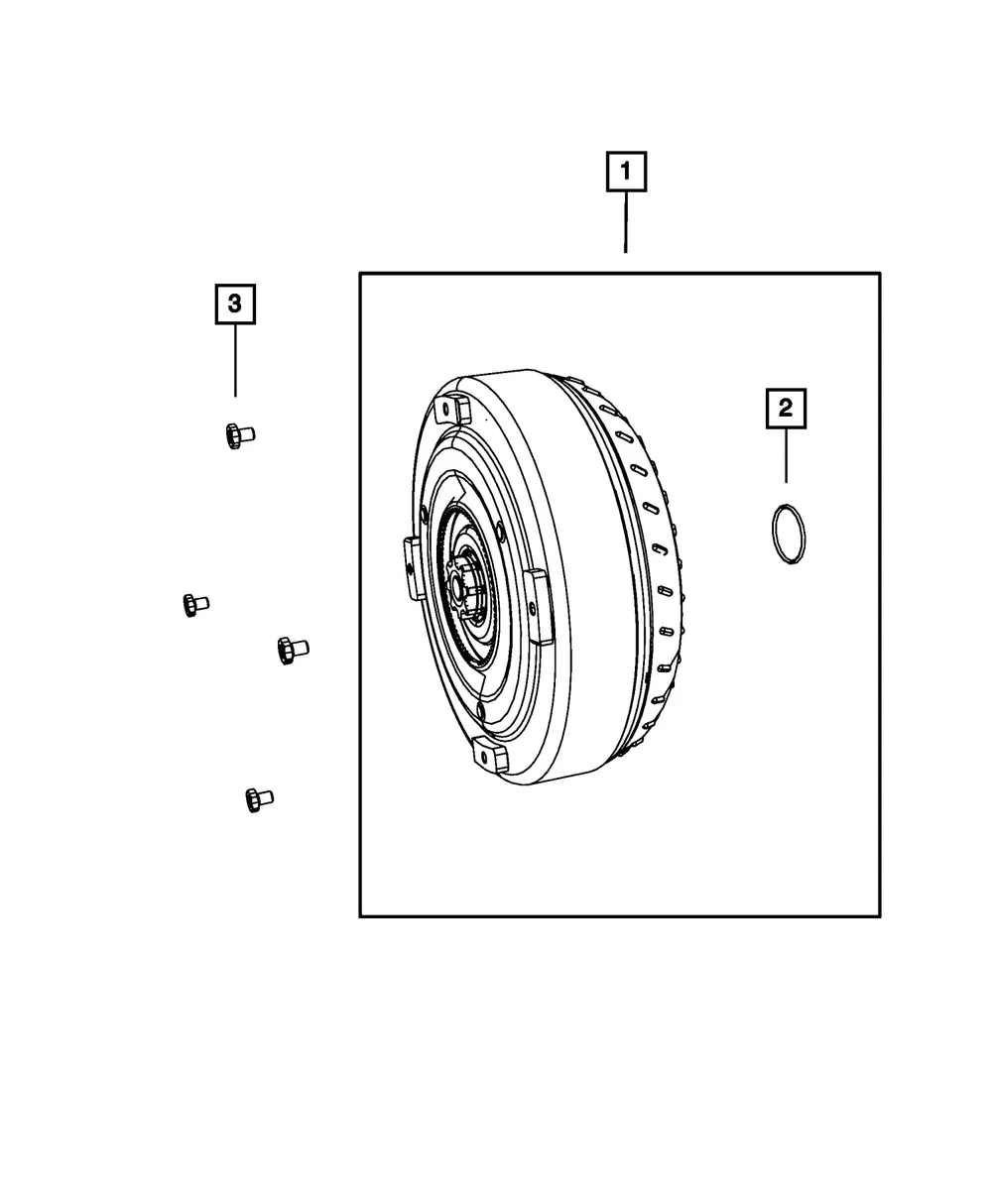 Torque Converter - Mopar (4736587AC)