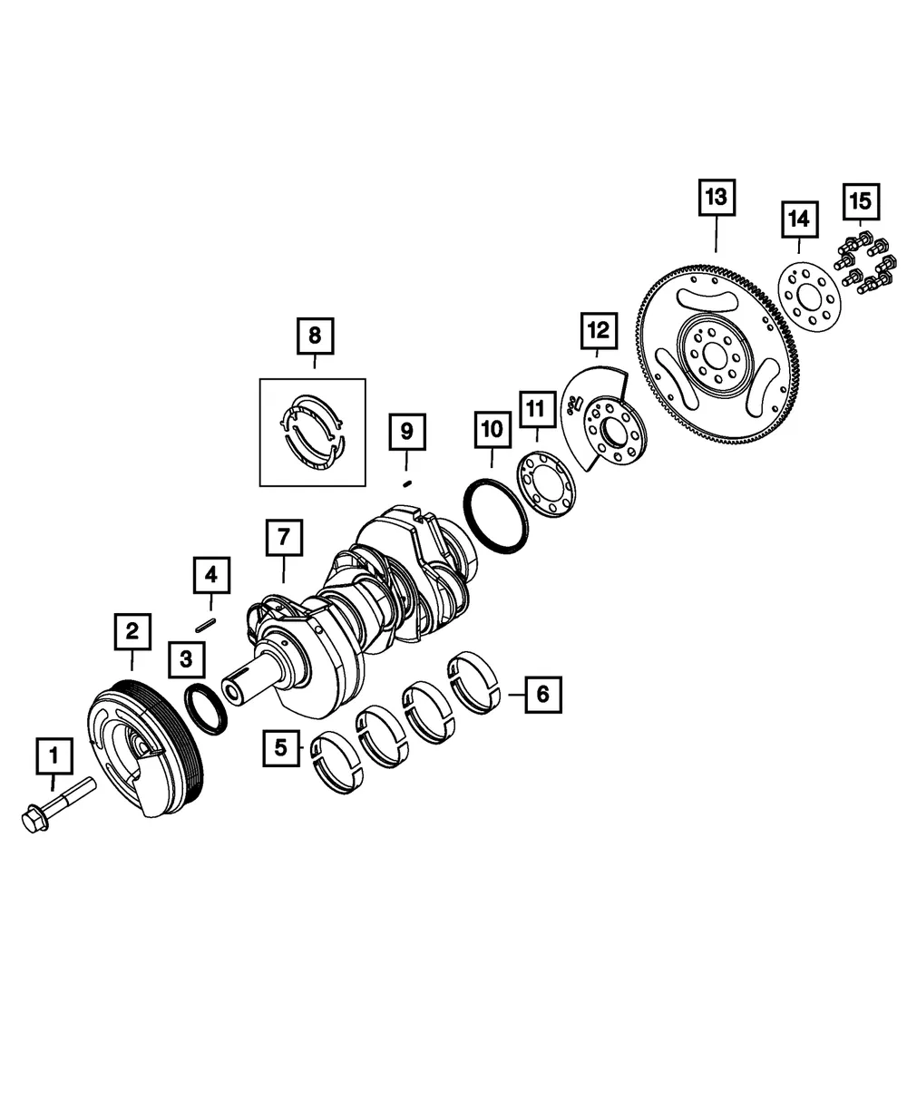 Torque Converter Drive Plate - Mopar (4752593aa)