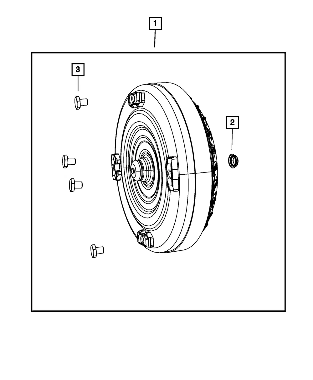 Torque Converter Kit - Mopar (4753534ad)