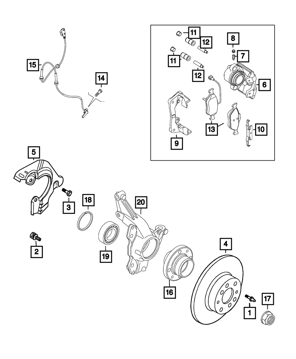 Axle Shaft Snap Ring - Mopar (4779902AA) - view 3