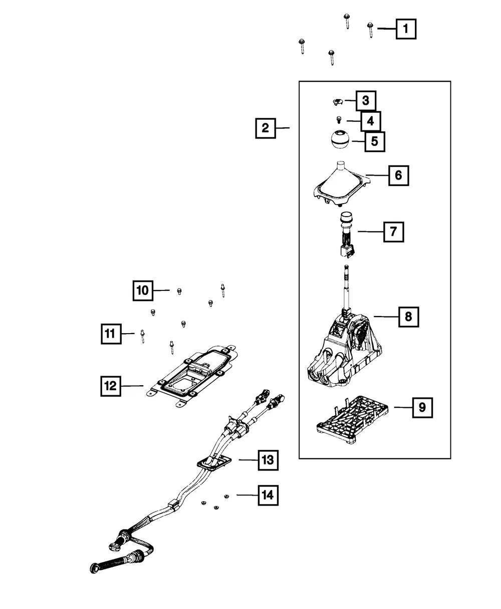 Tower Shifter - Mopar (4787981ac)