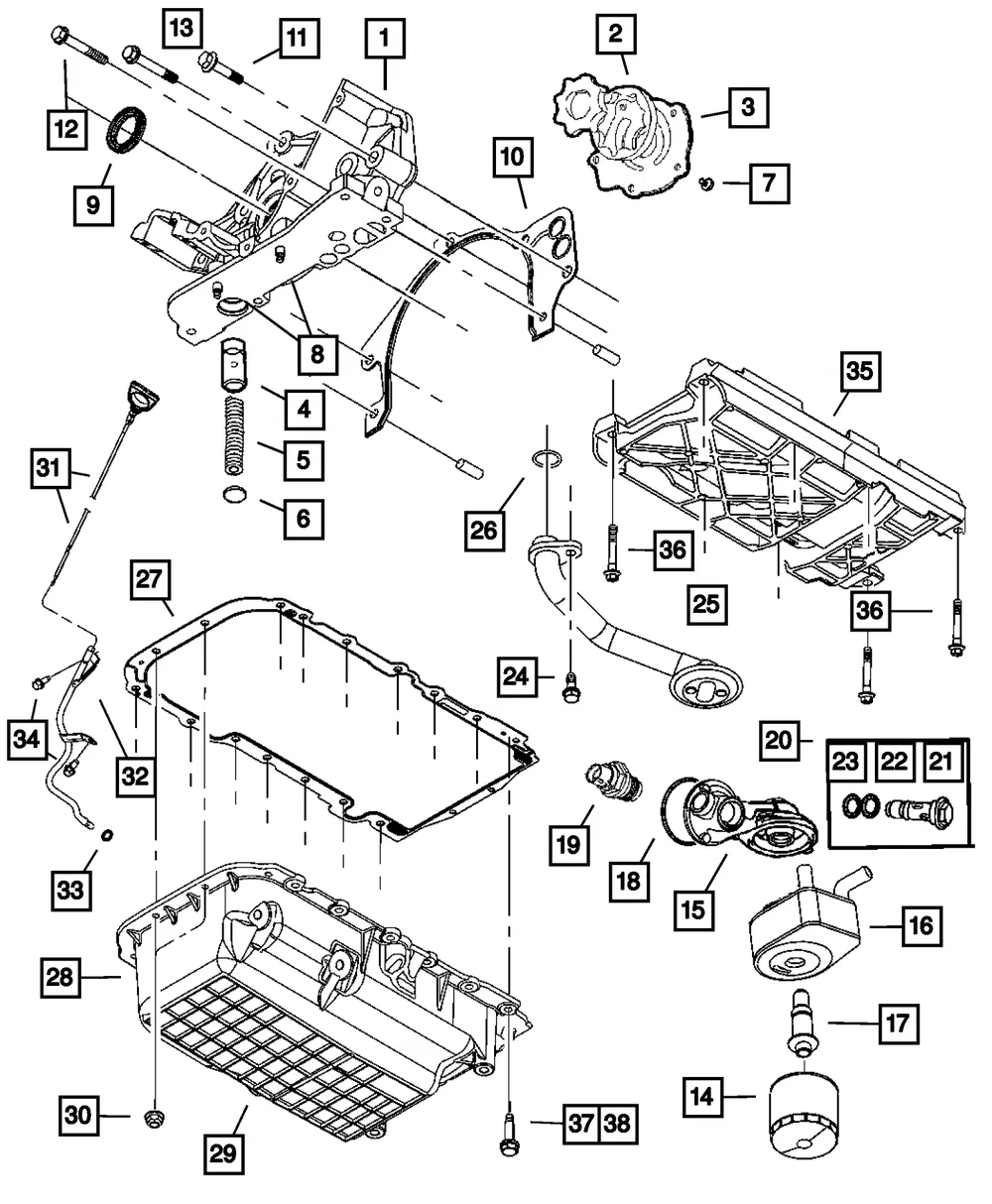 Engine Oil Level Indicator - Mopar (4792670AB) - view 7