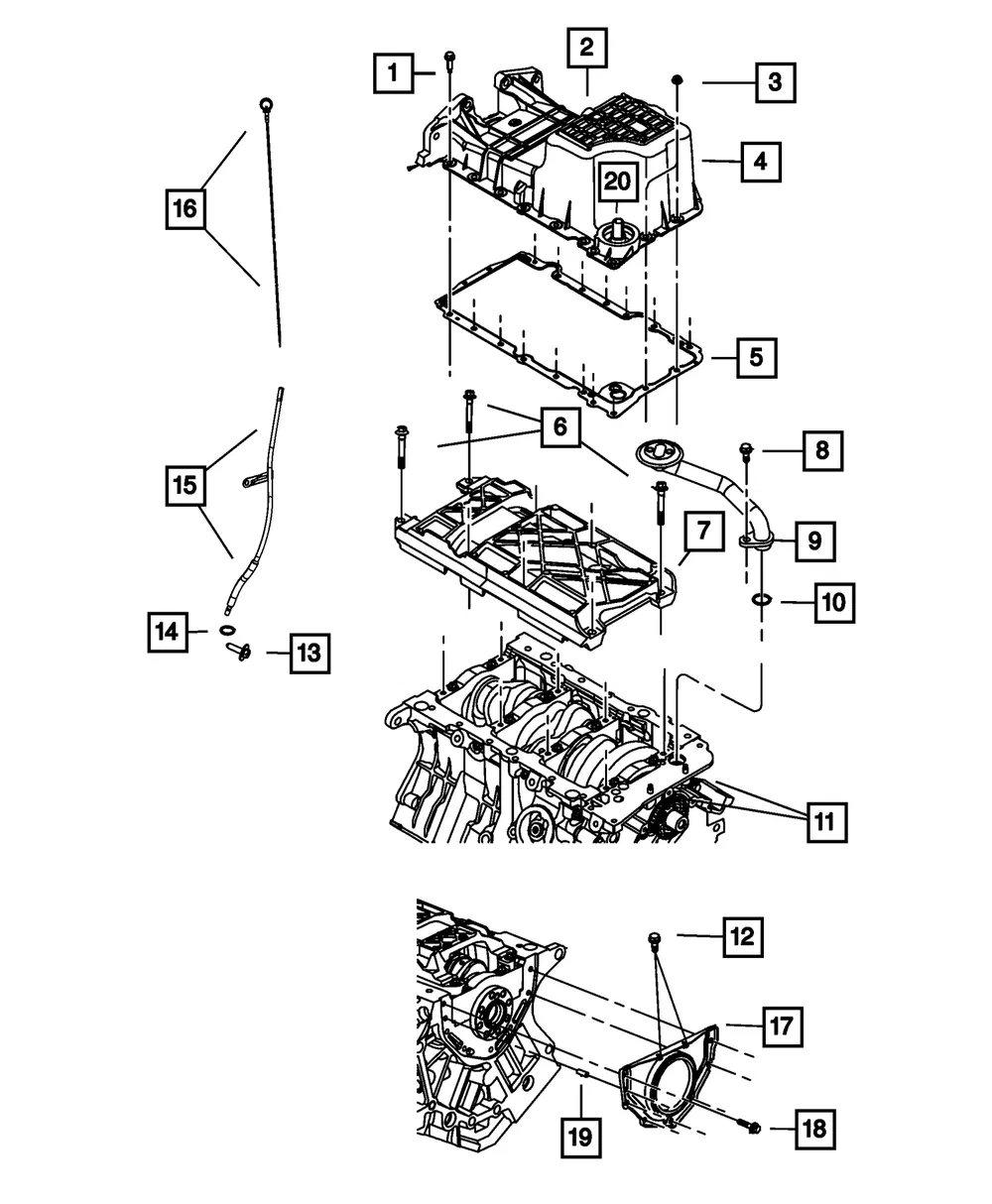 Engine Oil Level Indicator - Mopar (4792965aa) - view 6