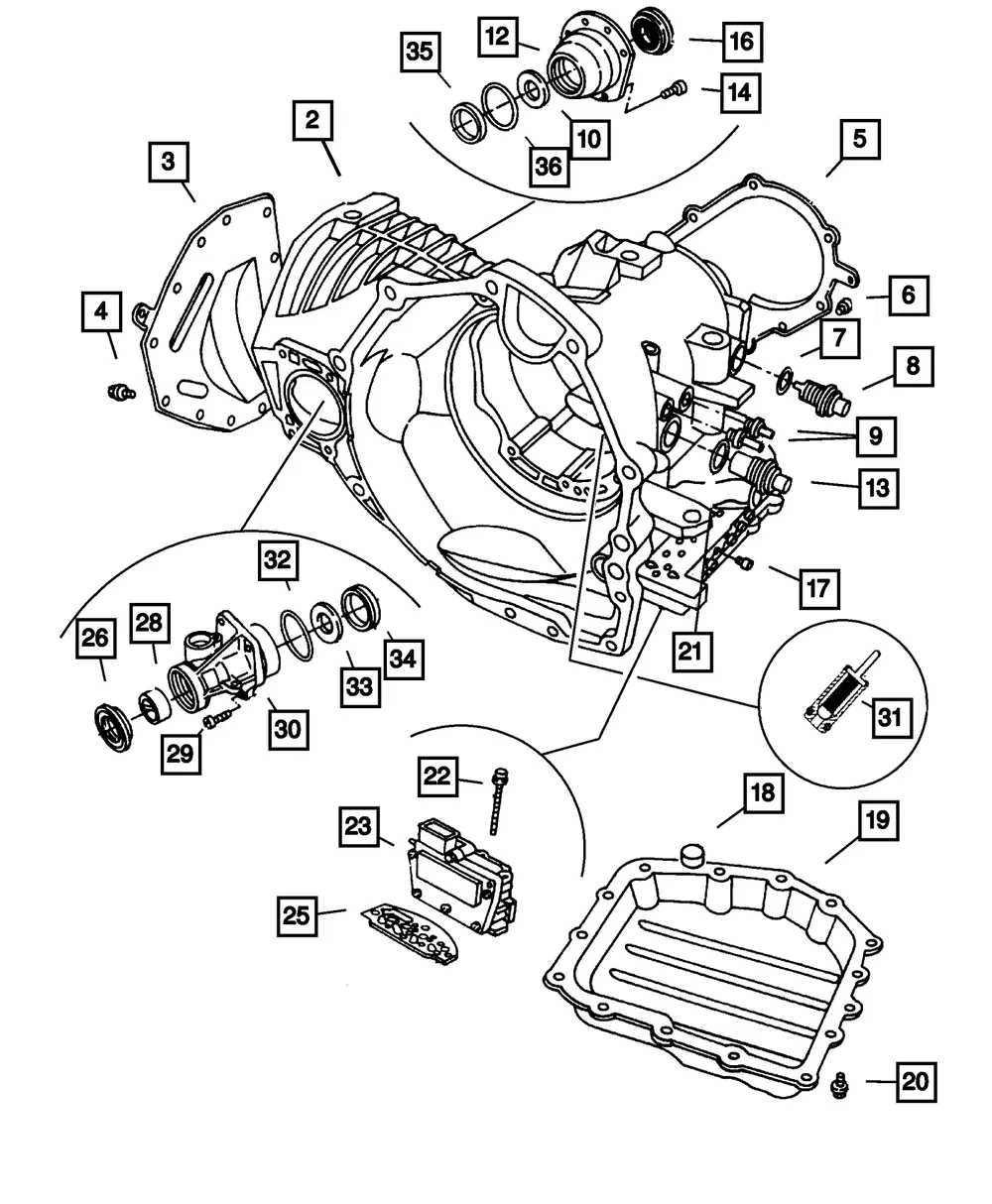 Transmission Input Speed Sensor - Mopar (4800878) - view 5