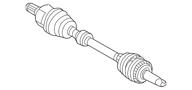 Axle Assembly - Kia (49500-B2950SJ)