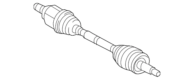 Axle Assembly - Kia (49500-P4800)
