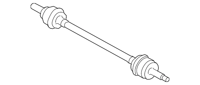 Axle Assembly - Kia (49501-J5350)