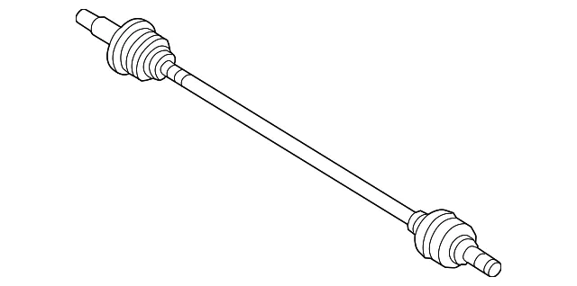 Axle Assembly - Kia (49601-P2000)