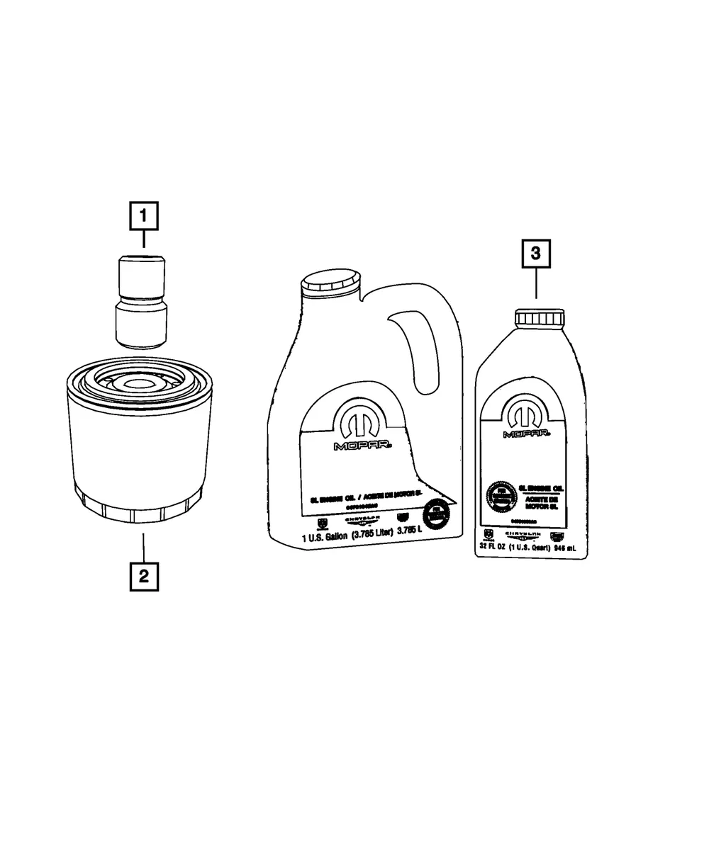 0w40 Engine Oil - Mopar (50040856AB) - view 5