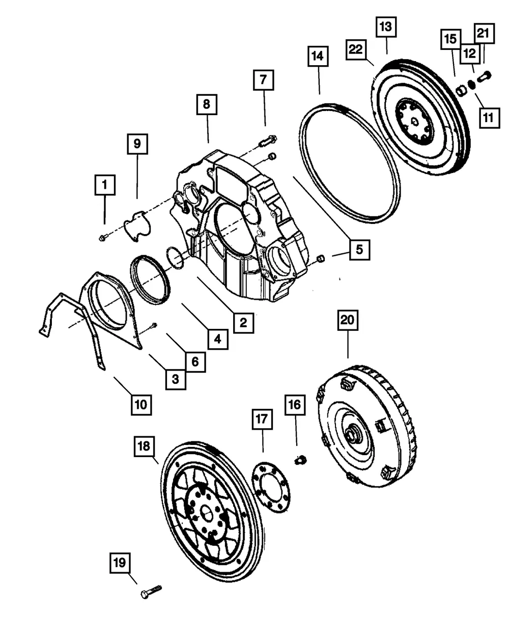 Transmission Adapter - Mopar (5018174aa) - view 4