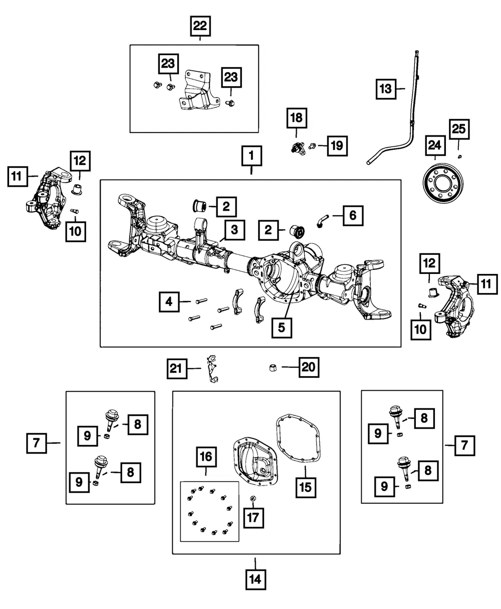 Axle Damper - Mopar (5038902aa) - view 2