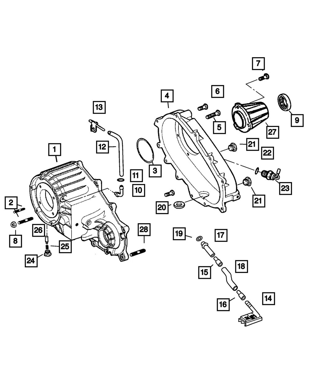 Transfer Case Switch - Mopar (5083138AA) - view 5