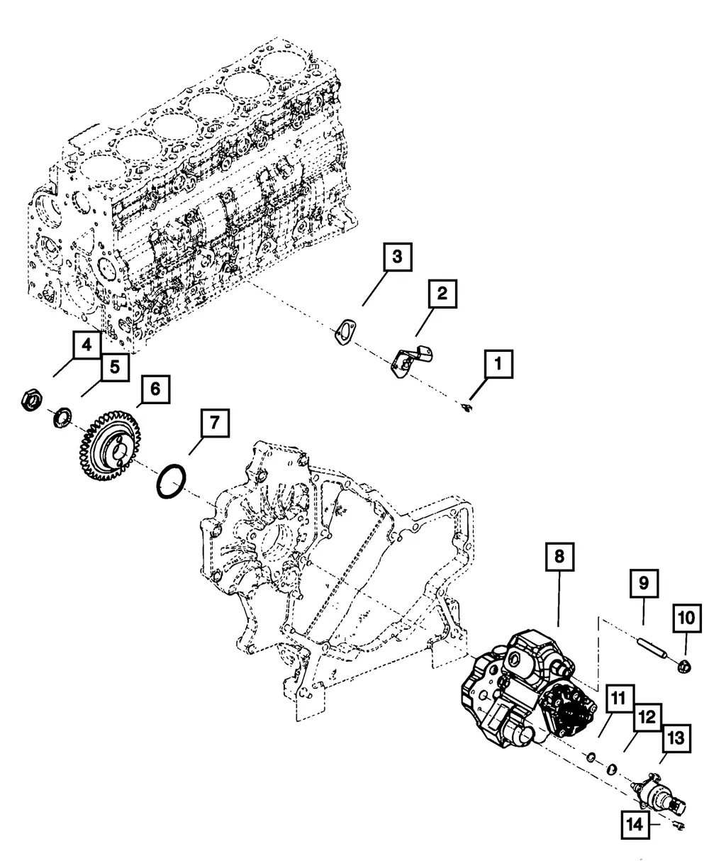 Fuel Injection Pump O Ring - Mopar (5086763AA) - view 3