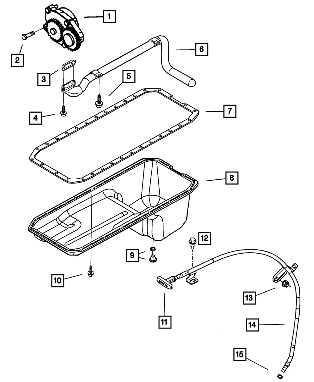 Engine Oil Level Indicator - Mopar (5086843AB) - view 7