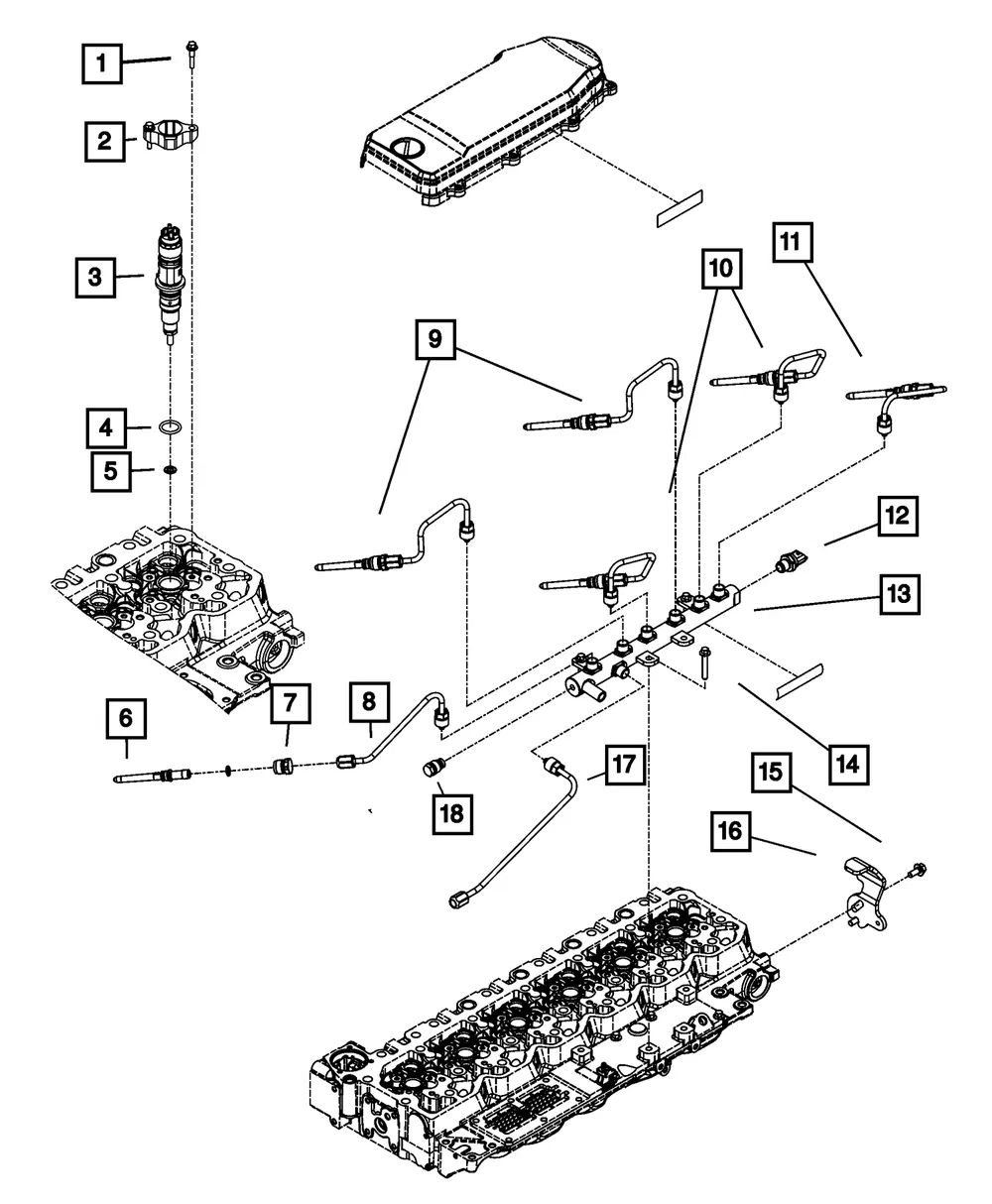 Fuel Injector O Ring - Mopar (5086896aa) - view 2