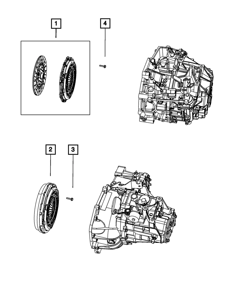 Modular Clutch - Mopar (5106042AD) - view 5