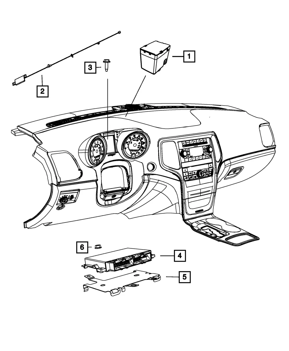 Transmission Control Module - Mopar (5150808AC) - view 7