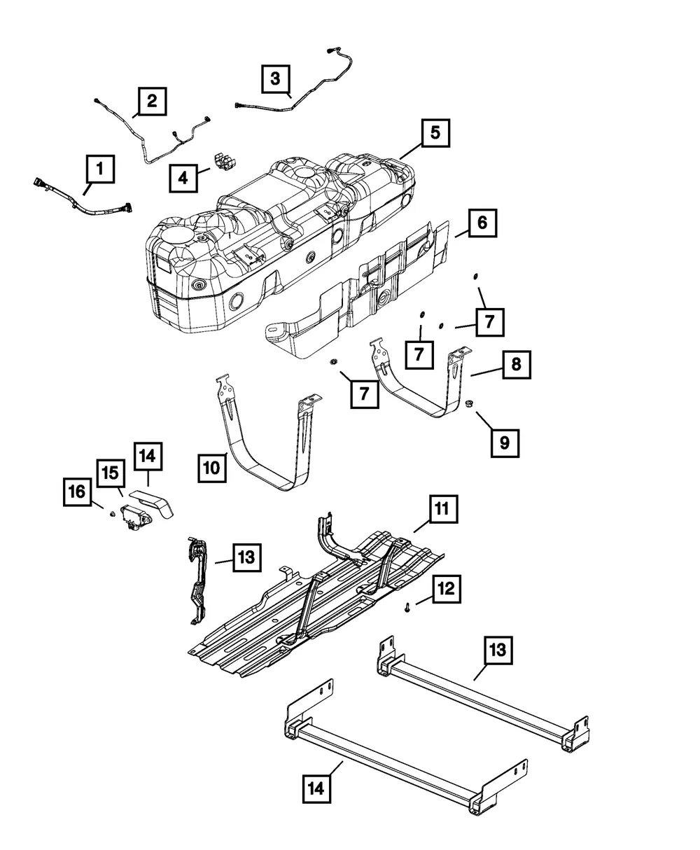 Fuel Return Hose - Mopar (52030167aa) - view 6