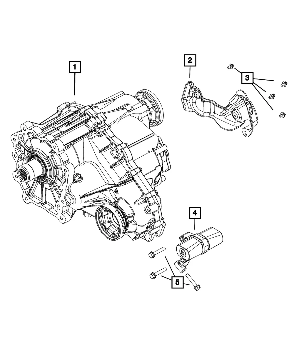 Transfer Case Damper - Mopar (52108722aa)