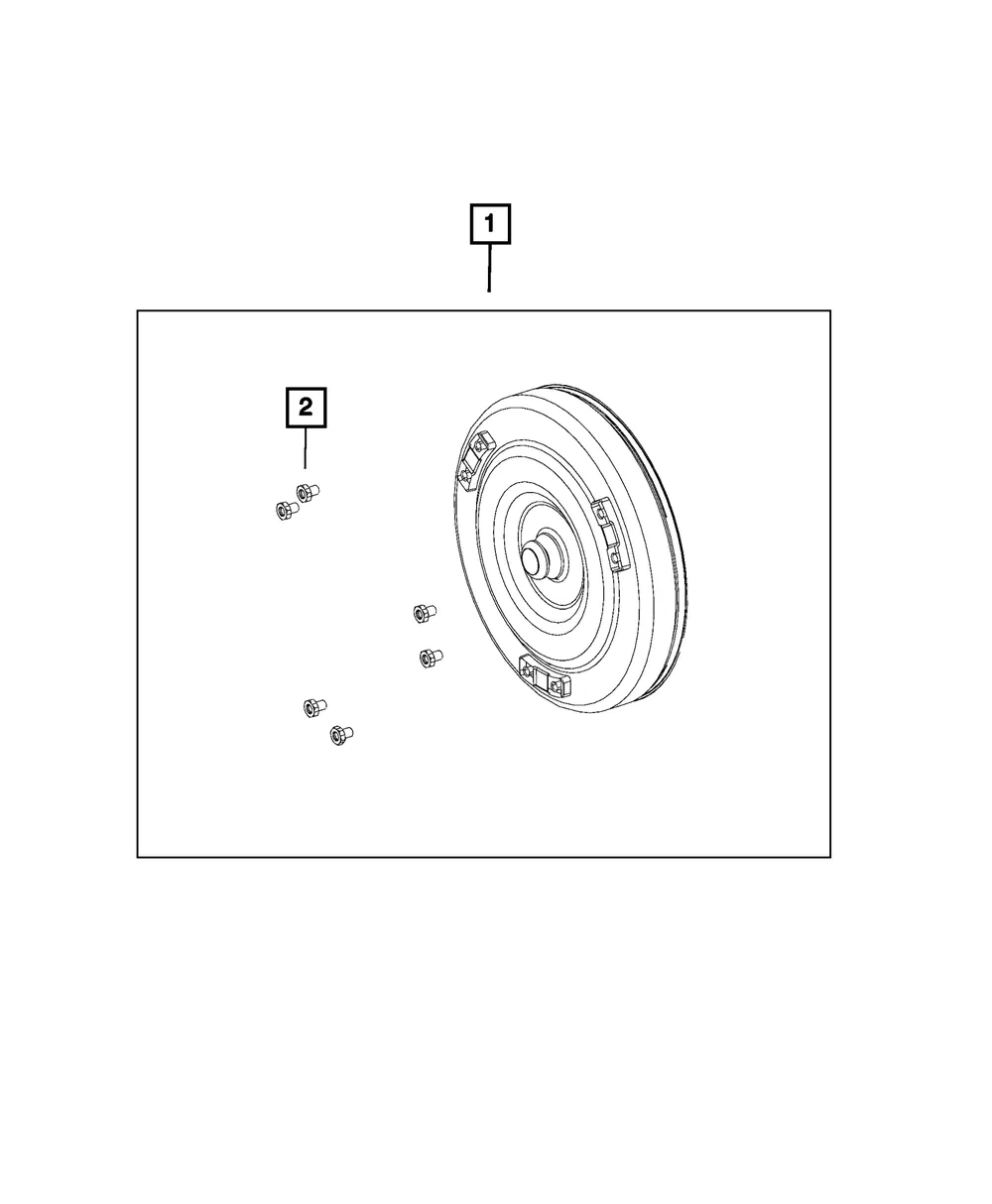 Torque Converter - Mopar (52109213aa)