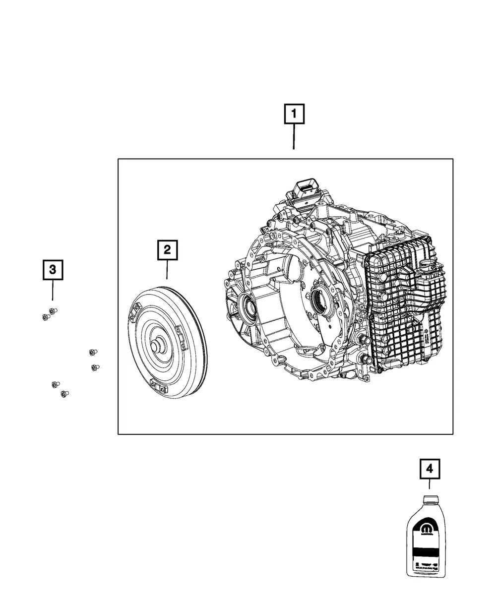 Torque Converter Kit - Mopar (52109292AD) - view 7