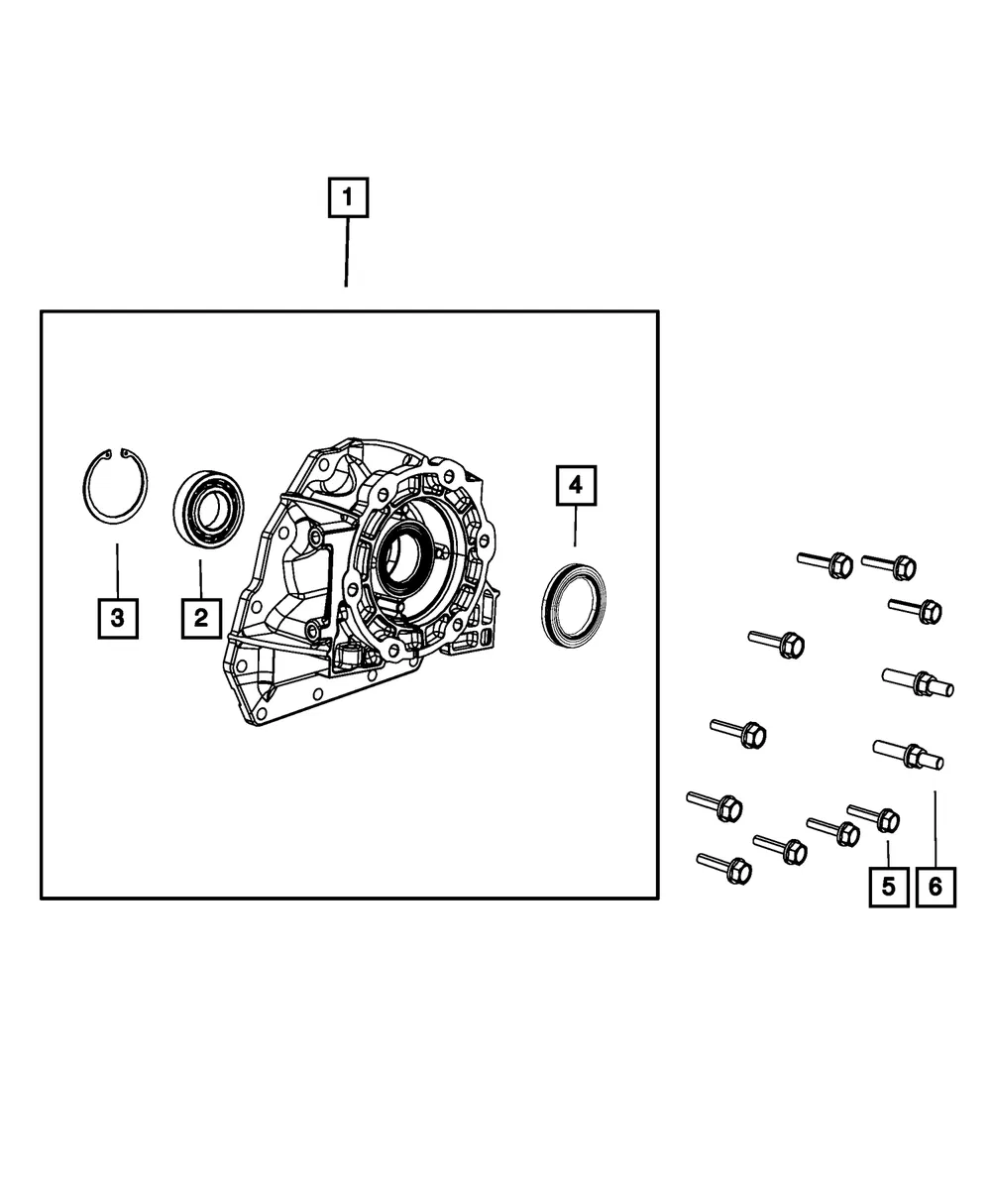 Transfer Case Adapter - Mopar (52119637AA) - view 6