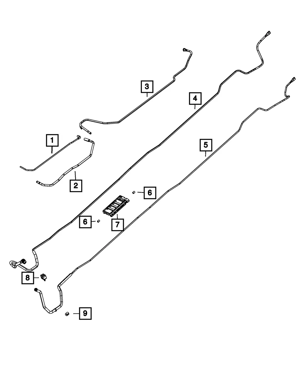 Fuel Supply Tube - Mopar (52122526ae)