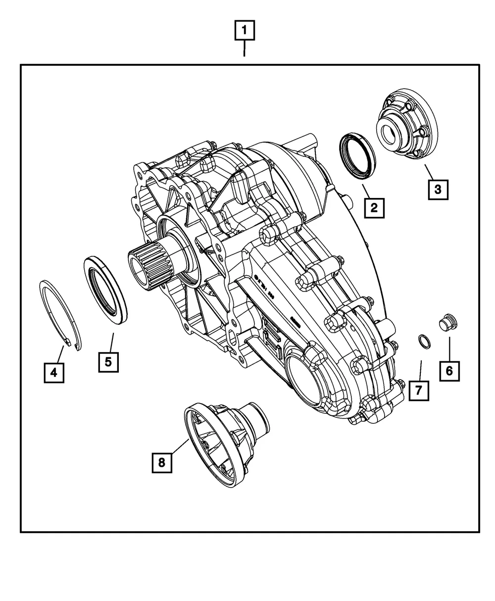 Transfer Case - Mopar (52123725ad) - view 4