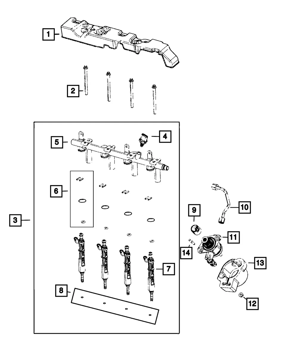 Fuel Injection Pump - Mopar (5281484ab) - view 4