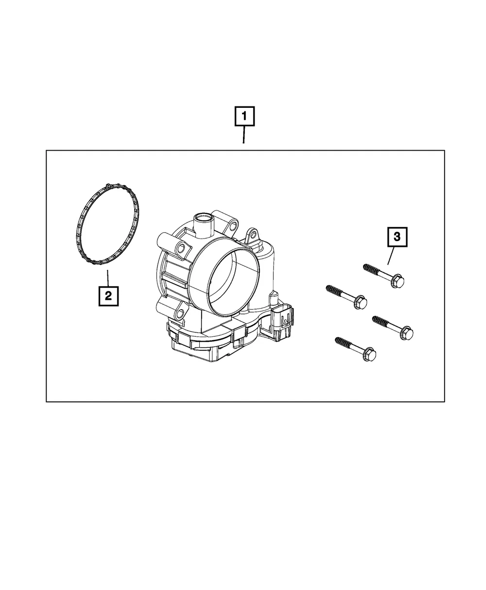 Throttle Body - Mopar (5281796ad) - view 4