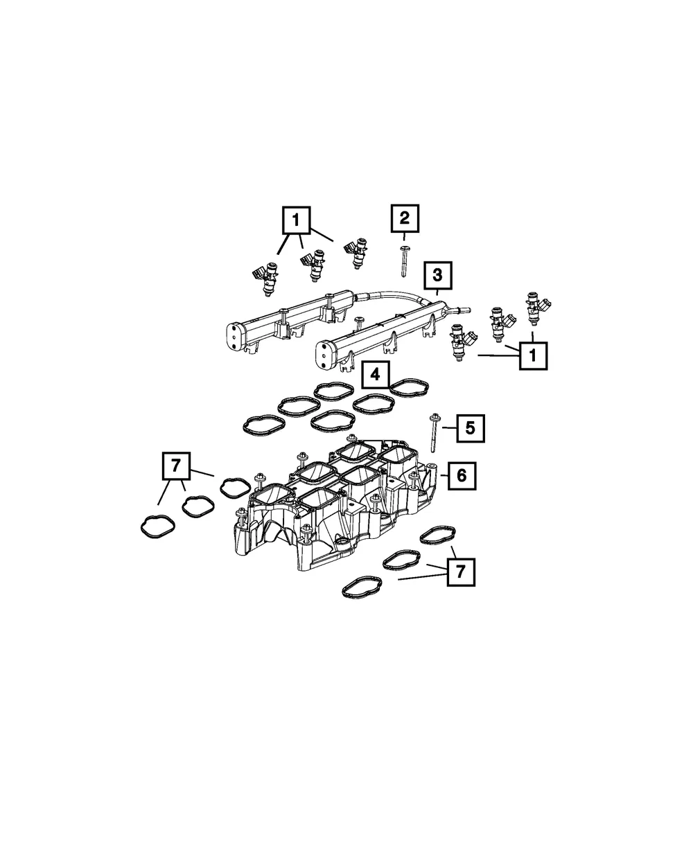 Intake Manifold - Mopar (5281803AA) - view 6