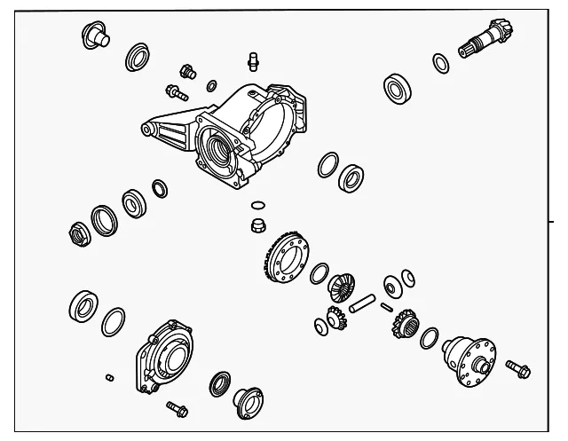 Differential Assembly - Kia (53000-3B740)