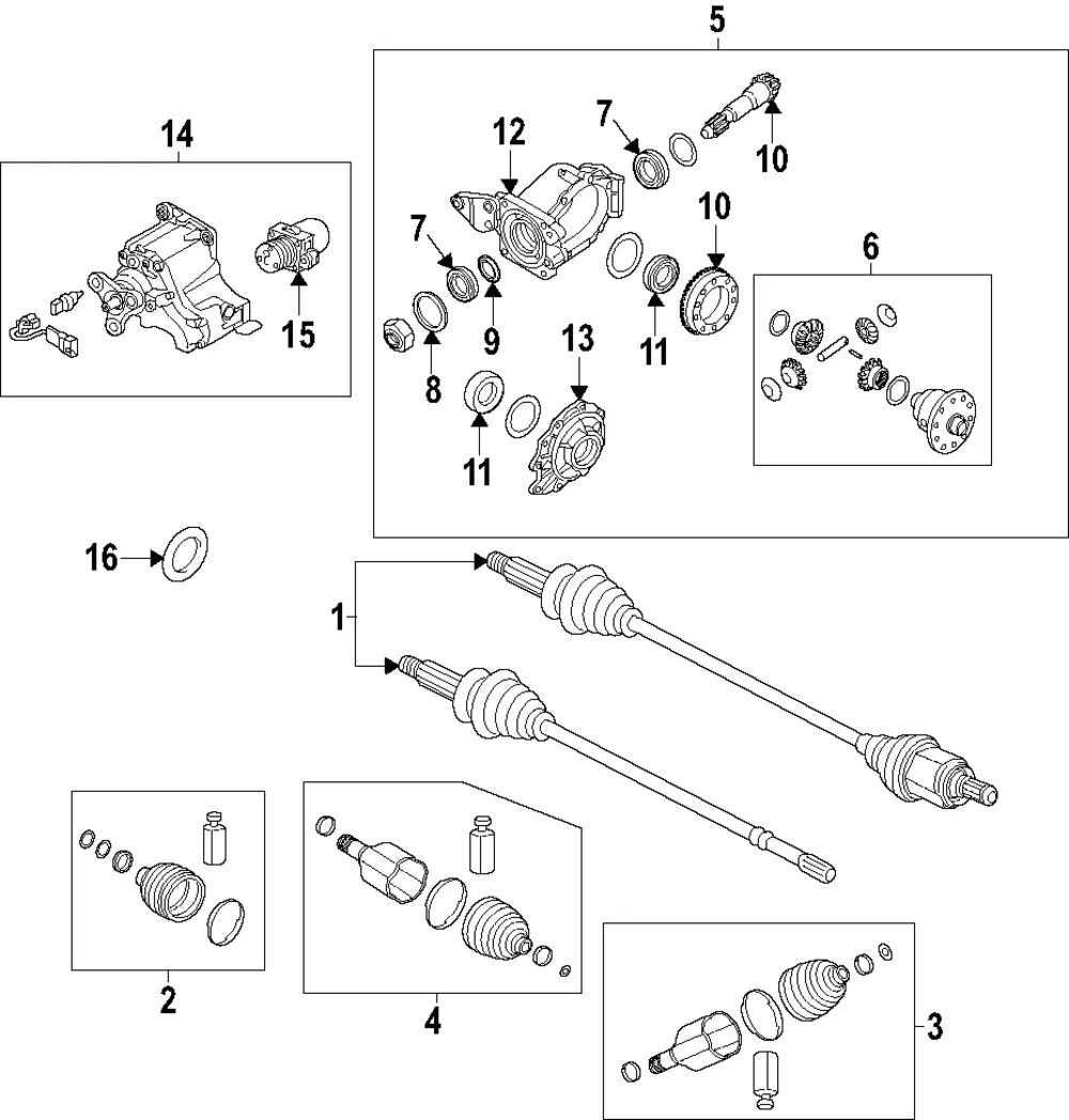 Differential Case - Kia (53010-4G250)