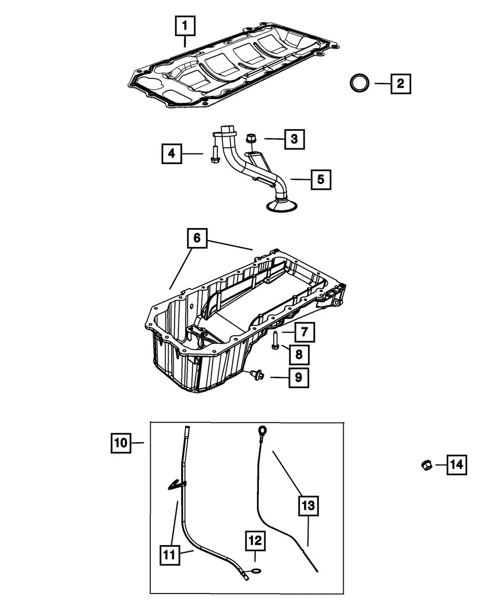 Engine Oil Level Indicator - Mopar (53010818af) - view 7
