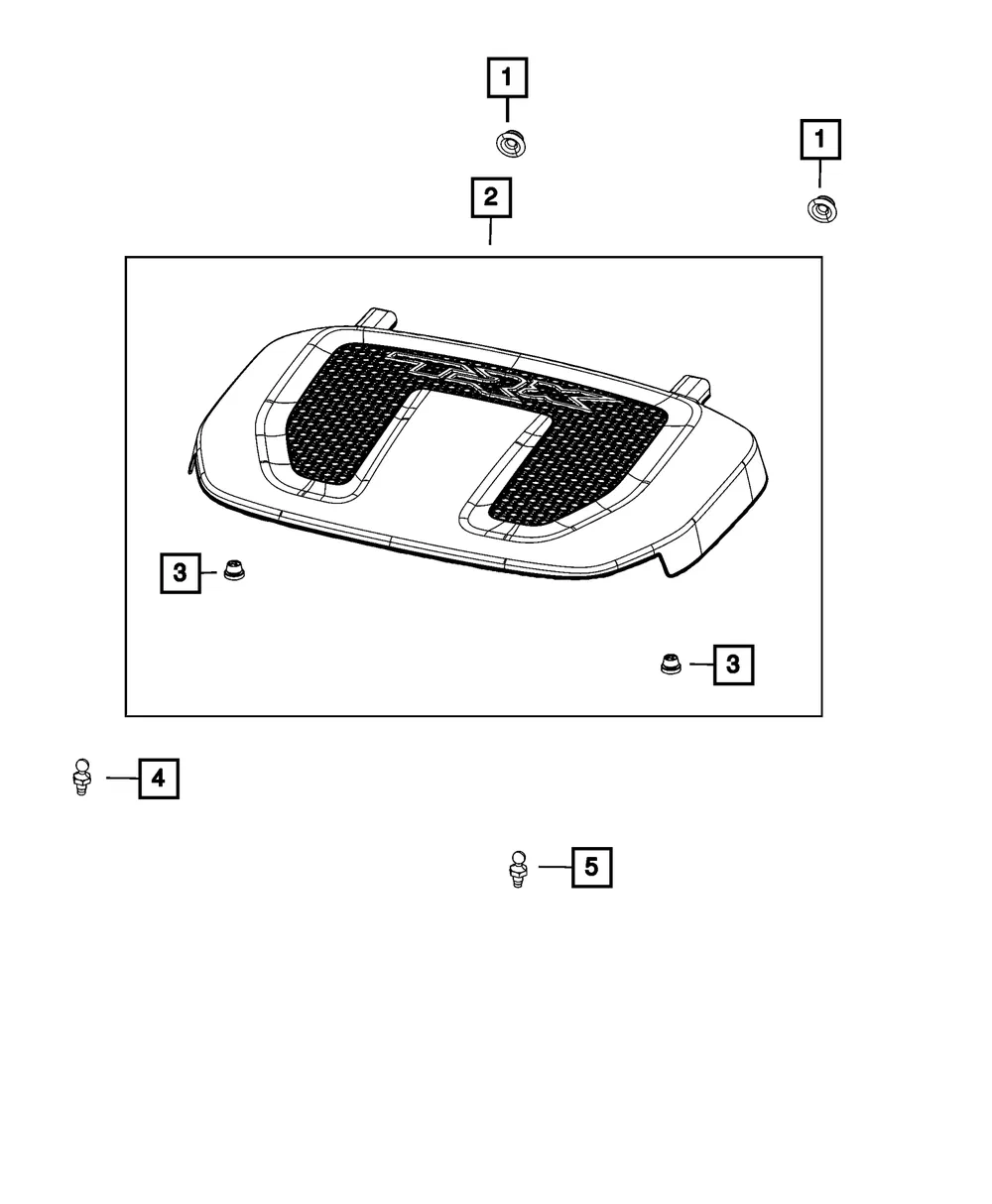 Engine Cover - Mopar (53011462aa) - view 4