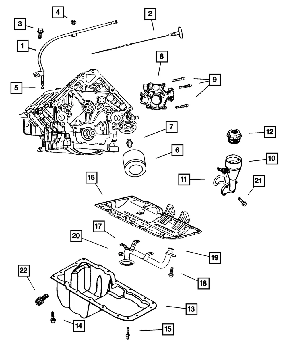 Engine Oil Level Indicator - Mopar (53020859AC) - view 8