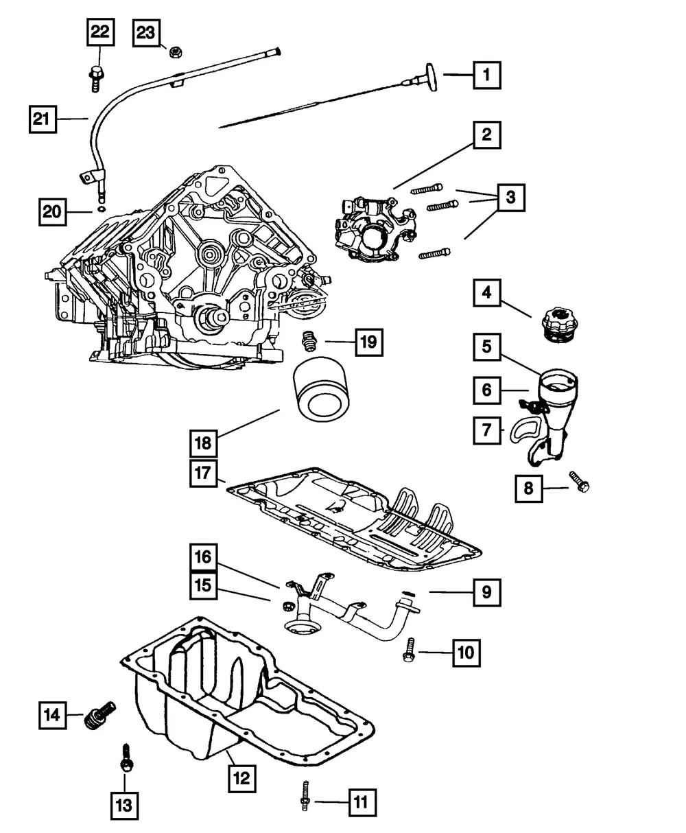 Engine Oil Level Indicator - Mopar (53021748AF) - view 2