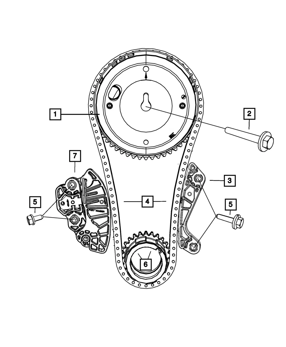 Camshaft Phaser - Mopar (53022243AF) - view 10