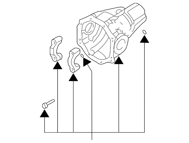 Differential Carrier - Kia (53150-3E800)