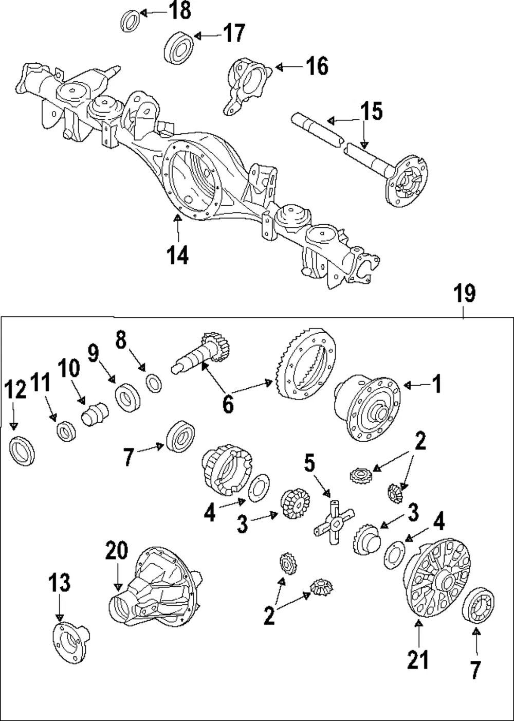 Differential Case - Kia (53230-3E100)