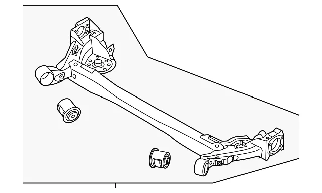 Axle Beam - Kia (55100-H9500)