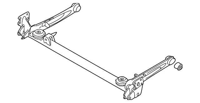 Axle Assembly - Kia (55110-FD000)