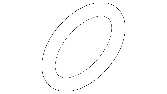 Engine Oil Cooler Seal - ACDelco (55353319) - view 2