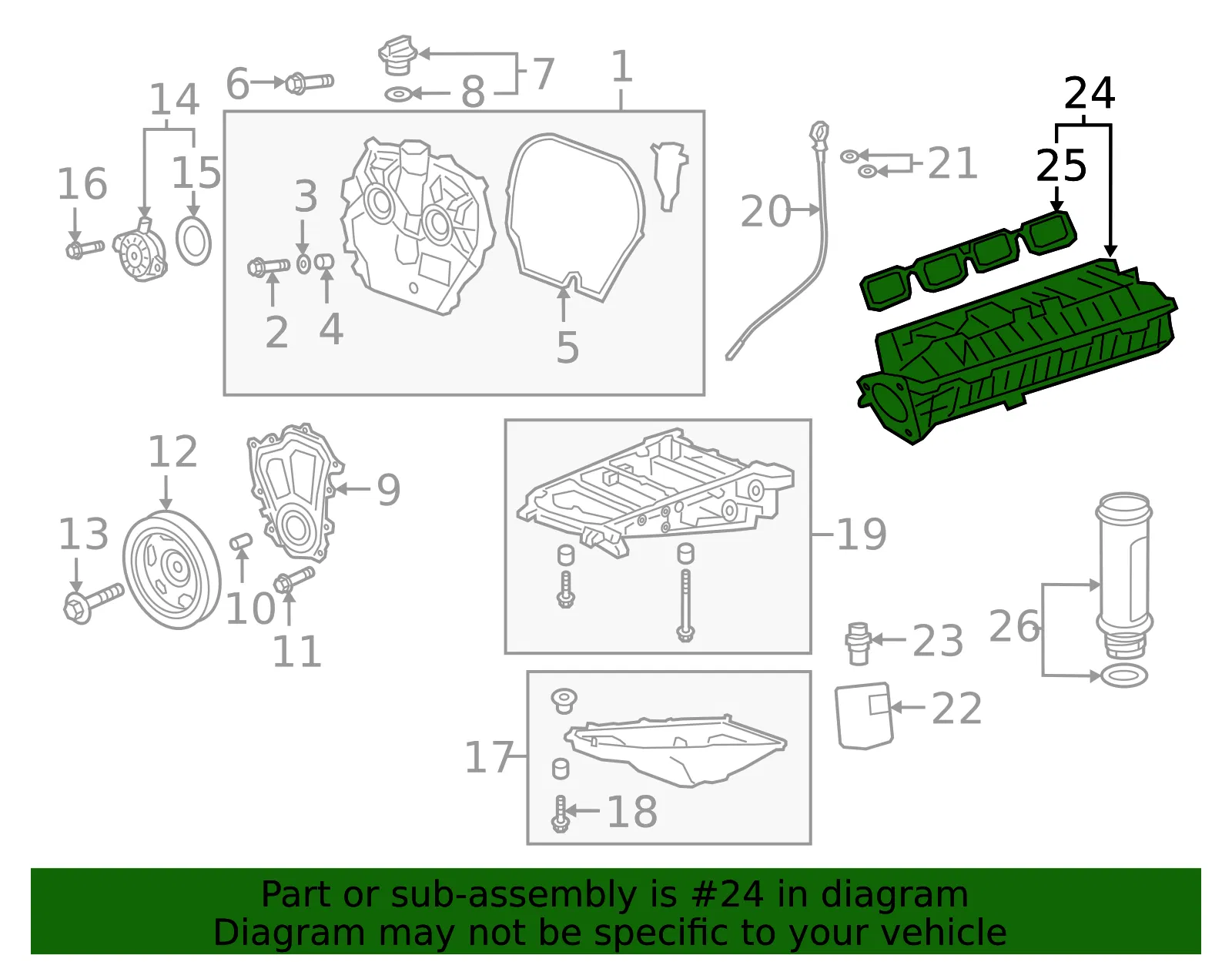 Intake Manifold - GM (55506352) - view 4