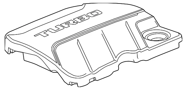 Engine Cover - GM (55512306) - view 3