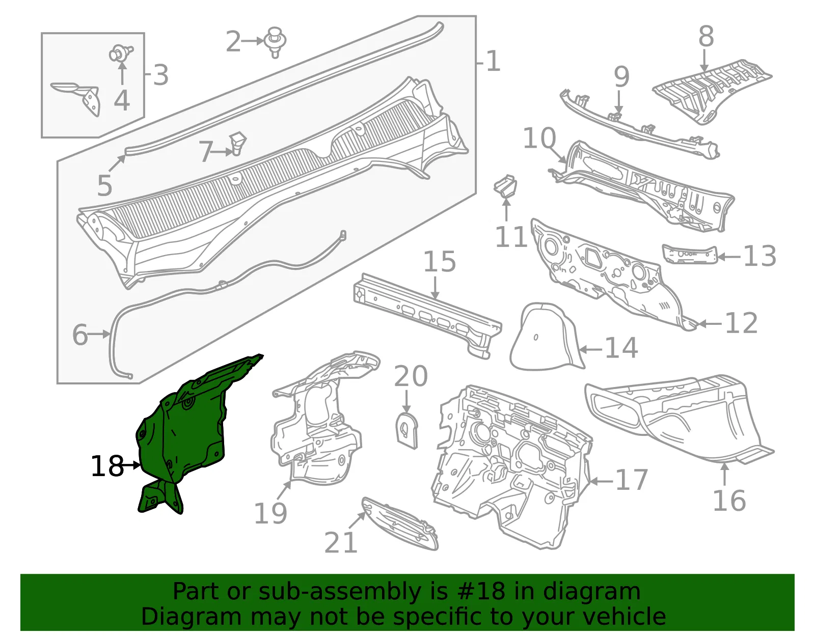 Engine Compartment Insulation - GM (60004665) - view 3