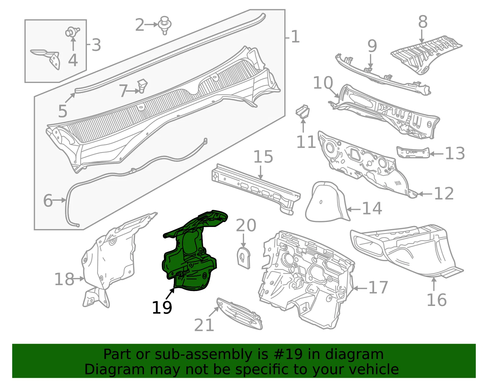 Engine Compartment Insulation - GM (60008136) - view 3